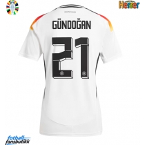 Tyskland Ilkay Gundogan #21 Hjemmedrakt EM 2024 Kortermet